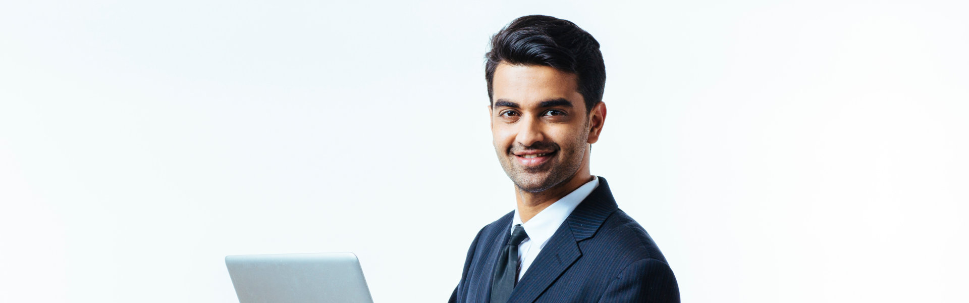 young man smiling